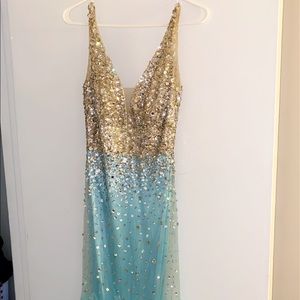 Mermaid prom dress